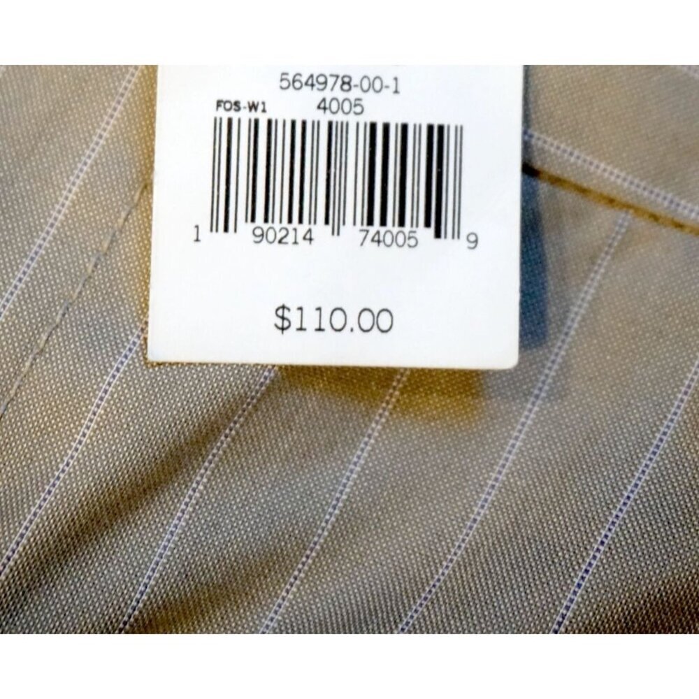 Banana Republic Striped Wool/Silk Martin Fit Wide Leg Pants - Size 6, NWT - Picture 5 of 9